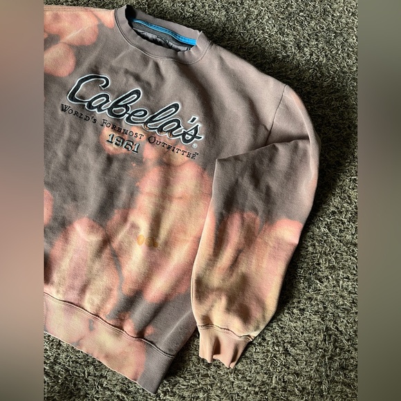 Vintage cabelas bleached sweatshirt - Picture 3 of 7